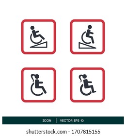 Symbol-Design-Element-Vektorillustration-Logo deaktivieren Vorlage eps10 
