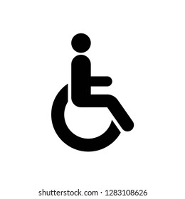 disable icon vector symbol