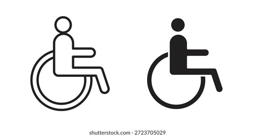 Colección de Vector de iconos de desactivación para Diseños web. iconos planos