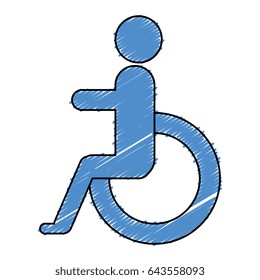 disable person sign icon
