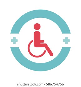 disable person in wheelchair