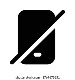 Inhabilitar el diseño de la plantilla de logotipo de iconos de teléfono