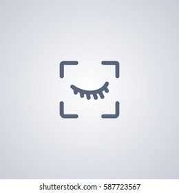 Disable search mode vector icon