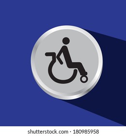 disable sign vector icon