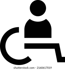 disable Vector illustration on a transparent background. Premium quality symmbols. Glyphs vector icons for concept and graphic design. 
