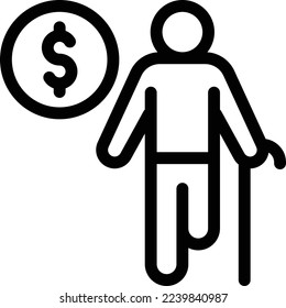 disable Vector illustration on a transparent background. Premium quality symmbols. Thin line vector icons for concept and graphic design.
