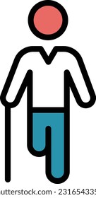 disable  Vector illustration on a transparent background. Premium quality symmbols. Line Color vector icons for concept and graphic design.
