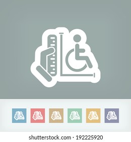 Disabled access area