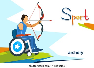 車椅子 アーチェリー の画像 写真素材 ベクター画像 Shutterstock