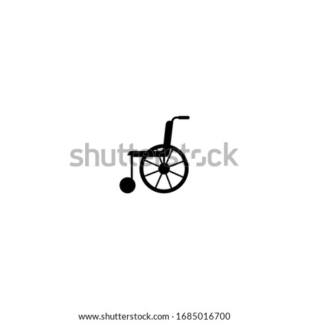 disabled carriage icon disabled carriage vector disabled carriage sign badges