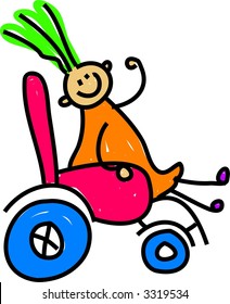 disabled girl