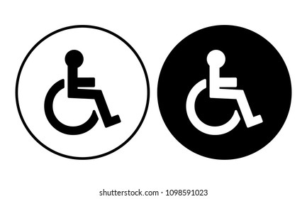 Disabled handicap icon