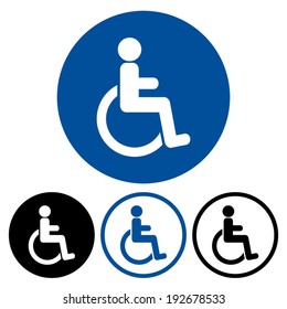 Disabled Handicap Icon