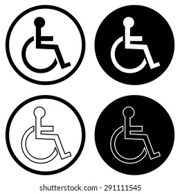 Disabled Handicap Icon