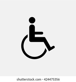 Disabled handicap icon.