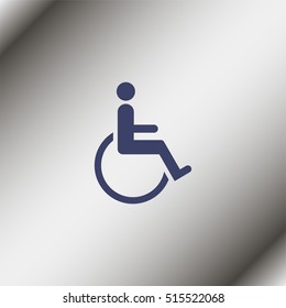 Disabled handicap icon.