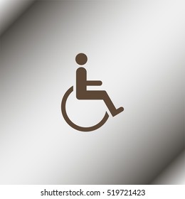 Disabled handicap icon.