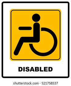 Disabled Handicap Icon