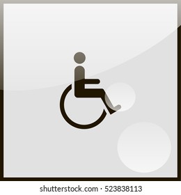 Disabled handicap icon.
