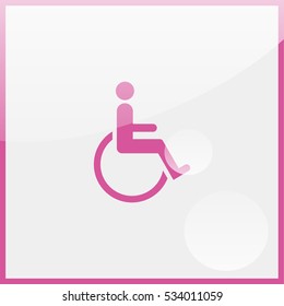 Disabled handicap icon.