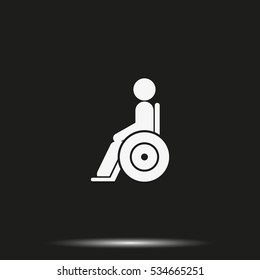 Disabled handicap icon.