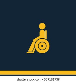 Disabled handicap icon.