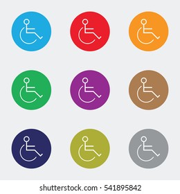 Disabled handicap icon