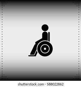 Disabled handicap icon.