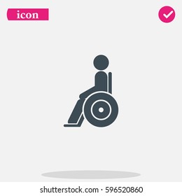 Disabled handicap icon.
