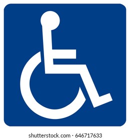 Disabled Handicap Icon