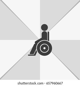 Disabled handicap icon.