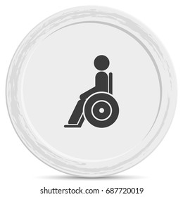 Disabled handicap icon.