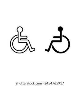 Disabled Handicap icon color editable