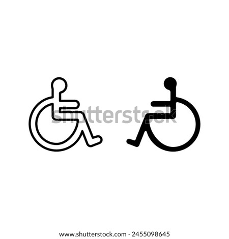Disabled Handicap icon color editable