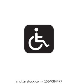 Disabled Handicap Icon illustration - Vector
