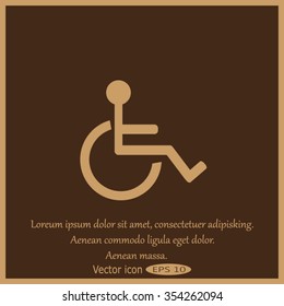 Disabled icon