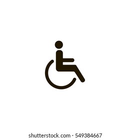 disabled icon. sign design