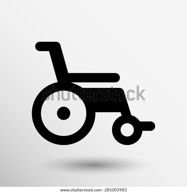 身障者のアイコンサインベクター車椅子ハンディキャップシンボル のベクター画像素材 ロイヤリティフリー