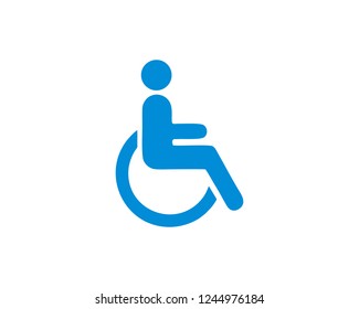 
Disabled icon symbol vector