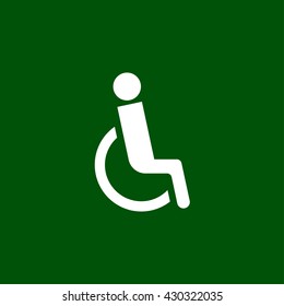 disabled icon. disabled vector illustration
