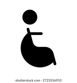 Illustration zum Entwurf eines deaktivierten Vektorsymbols