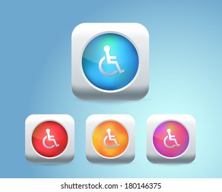  Disabled Icon/Button