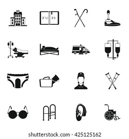 Disabled people care set