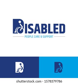 8,400 People disabilities logo Images, Stock Photos & Vectors ...