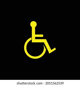  disabled people's parking icon, disabled people's water booth icon, disabled people's traffic icon, disabled people symbol