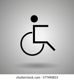 disabled person icon 