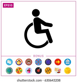 Disabled Person Icon