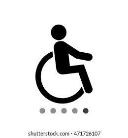 Disabled Person Simple Icon
