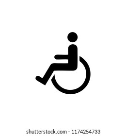 Disabled person symbol