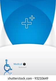 Disabled persons supporting medical template